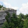One of the many great cliff ledge's in the Shawangunk's of New York