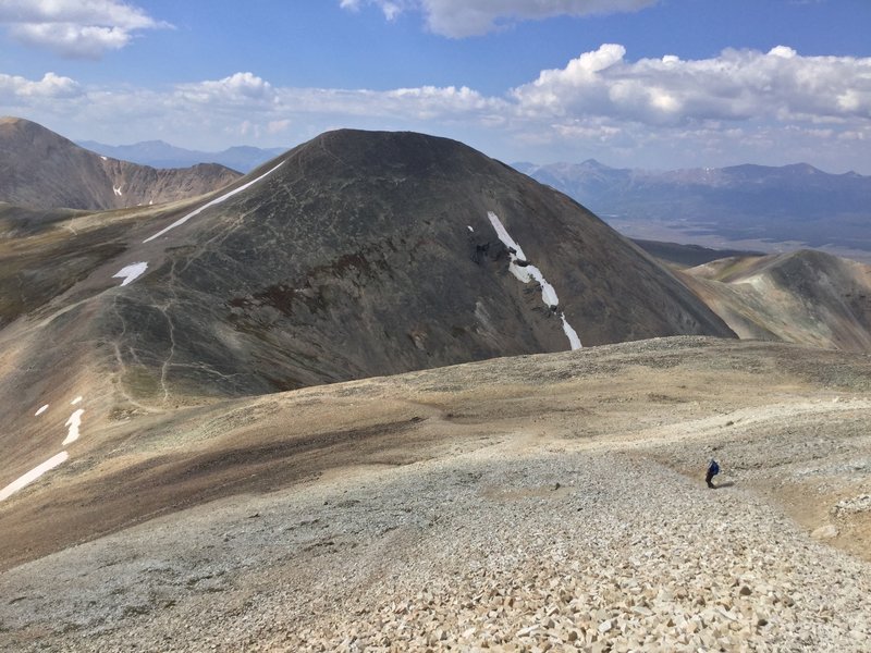 View on Mt Sheridan from Mt Sherman Trail