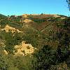 The hills of Rancho Canada del Oro, looking northwest across Baldy Ryan Canyon from a good viewpoint on Mayfair Ranch Trail