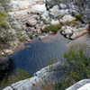 Lagoa Dourada Waterfall