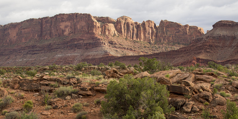 Lazy, part of the Moab Brand trails, has plenty of good fun and great views