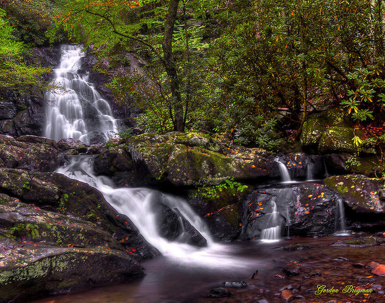 Spruce Flats Falls Trail Hiking Trail, Gatlinburg, Tennessee