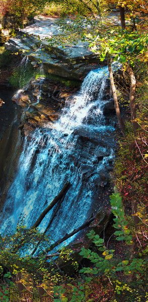 Brandywine Falls in the Cuyahoga Valley National Park