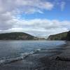A quick step off the trail onto the beach yields great views towards Deception Pass