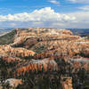 View into the Bryce Canyon amphitheater from Rim Trail.