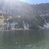 Long Gulch Lake in Trinity Alps Wilderness.