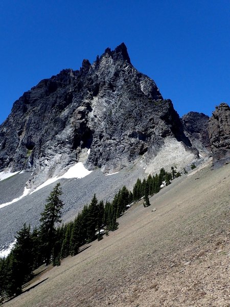 The slope coming east off Sawtooth Ridge