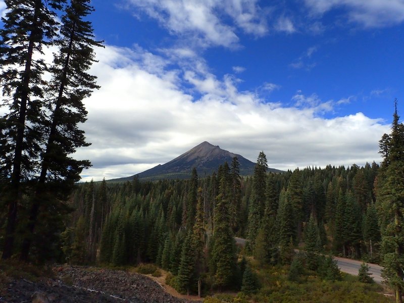 Mount McLoughlin from the High Lakes Trail