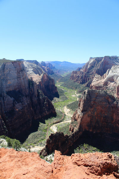 Zion Canyon and Angel's Landing from Observation Point