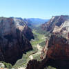 Zion Canyon and Angel's Landing from Observation Point