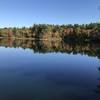 Fall colors reflected in Pud's Pond