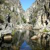 The Bandeirinhas Canyon.