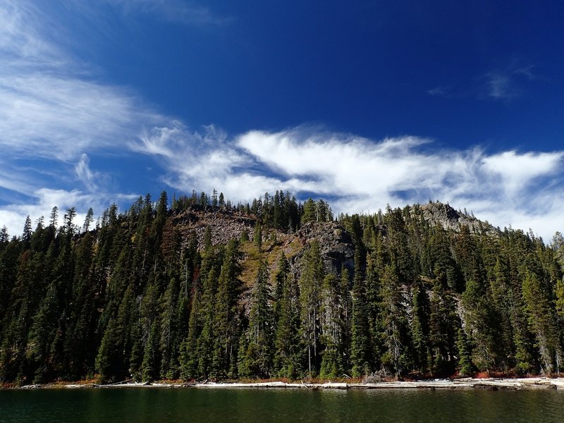 Cliffs above Margurette Lake
