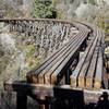 Mexican Canyon Railroad Trestle after recent repairs