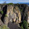 Basalt cliffs at Lower Table Rock