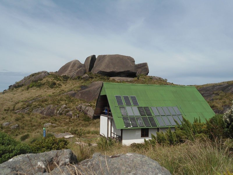Açu summit and its shelter