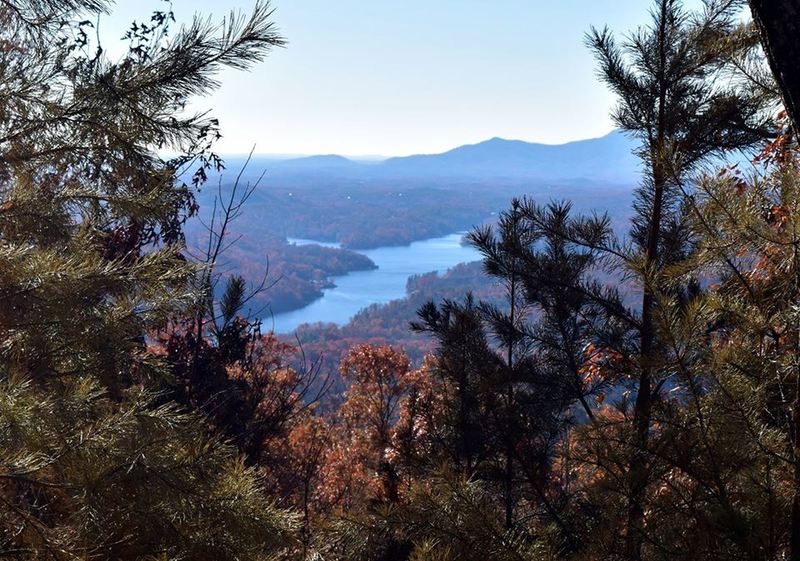 Buffalo Creek Park Loop Hiking Trail, Lake Lure, North Carolina