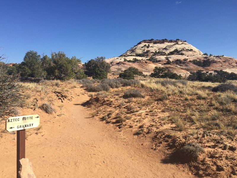 aztec butte trail