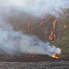 Lava flowing on the Big Island