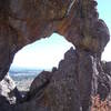 Los Alamos Natural Arch looking southeast.