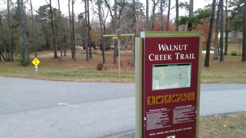 Worthdale Park into Walnut Creek Greenway
