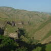 View to the bank of Azat river