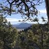 A southern view from Spruce Mountain....Pikes Peak in the distance