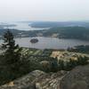 Looking south from the Mt. Erie Summit.