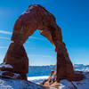 Delicate Arch in Winter - Worth the hike