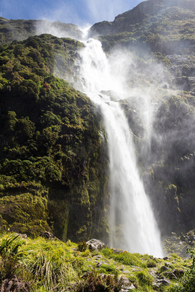 Sutherland Falls, Te Anau, New Zealand