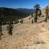 Descending the Middle Boulder Trail