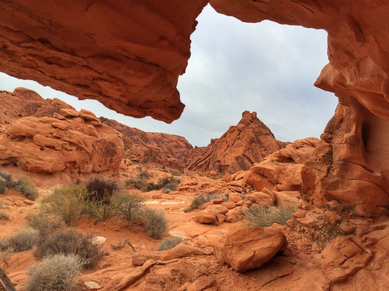 Window Into the Valley of Fire.