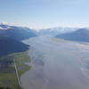 View from the ridge looking southeast down Turnagain Arm.