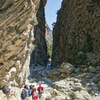 The Iron Gates can't keep the throng of tourists out of the gorge