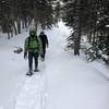 February snowshoe to Brainard Lake