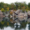 Rocks on Pine Meadow Lake