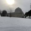 Allegheny Observatory in the snow