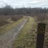 Trail marker for Pheasant Run Trail
