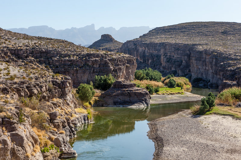 Hot Springs Canyon Trail Hiking Trail, Big Bend National Park, Texas