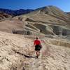 Approaching Zabriskie Point on the Golden Canyon Trail