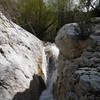 Waterfall in Bear Canyon above camp