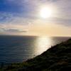 Sun over the water.