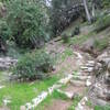 Restored Dawn Mine Trail in Millard Canyon