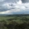 A panorama of the gorgeous area that surrounds the volcano.
