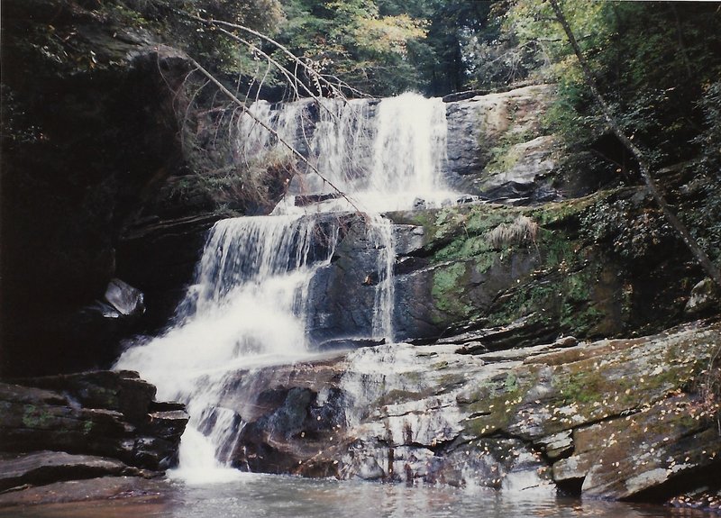 View of Little Bradley Falls