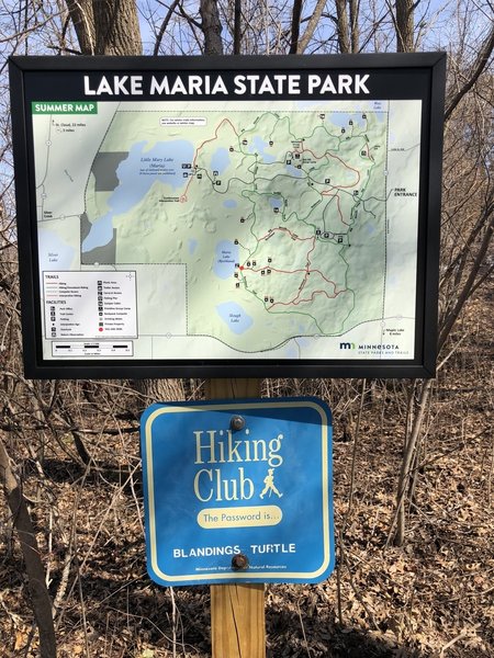 Lake Maria State Park Trail Map Trail Map