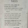 Joyce Kilmer's Trees Poem