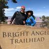 Bright Angel Trailhead, Grand Canyon up to South Rim trail, Grand Canyon
