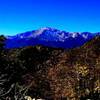 Pikes Peak as seen from the summit.