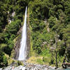 Thunder Creek Falls: Thunder Creek Falls - South island - New Zealand